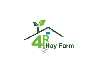 4R Hay Farm logo design by Greenlight