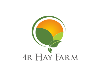 4R Hay Farm logo design by Greenlight