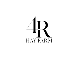 4R Hay Farm logo design by Greenlight