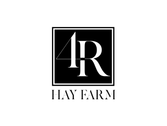 4R Hay Farm logo design by Greenlight