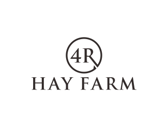 4R Hay Farm logo design by checx
