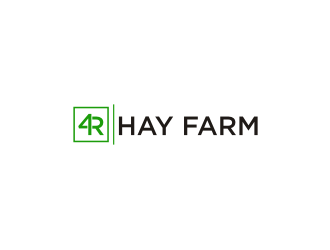 4R Hay Farm logo design by Franky.