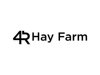 4R Hay Farm logo design by N3V4