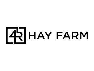 4R Hay Farm logo design by N3V4