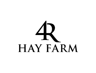 4R Hay Farm logo design by asyqh