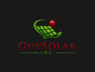 GuySolar Inc. logo design by ndaru