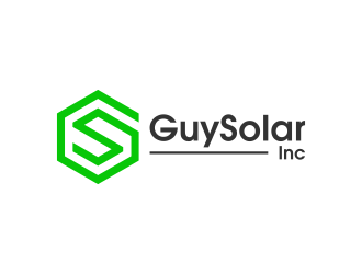 GuySolar Inc. logo design by BlessedArt