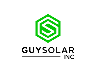 GuySolar Inc. logo design by BlessedArt