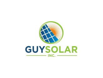GuySolar Inc. logo design by Greenlight
