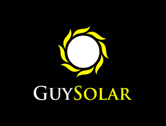 GuySolar Inc. logo design by AisRafa