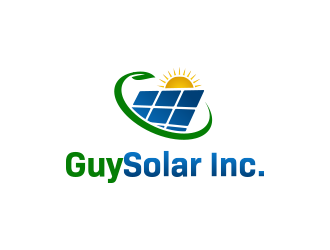 GuySolar Inc. logo design by keylogo