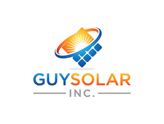 GuySolar Inc. logo design by mhala
