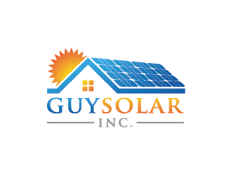 GuySolar Inc. logo design by mhala