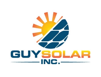 GuySolar Inc. logo design by karjen