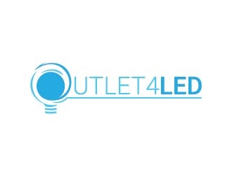 Outlet4LED logo design by bcendet
