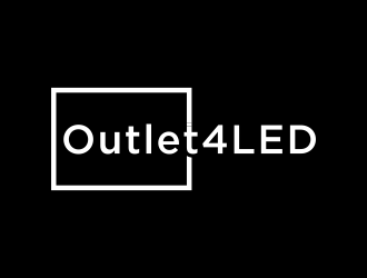 Outlet4LED logo design by BlessedArt
