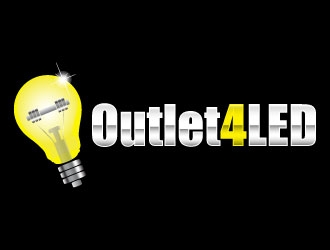 Outlet4LED logo design by karjen