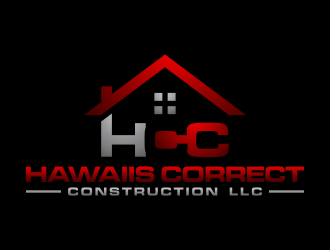 Hawaiis Correct Construction LLC logo design by p0peye
