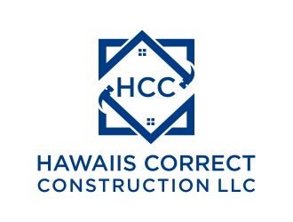 Hawaiis Correct Construction LLC logo design by N3V4