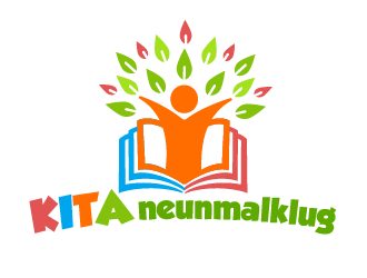 KITA neunmalklug logo design by megalogos