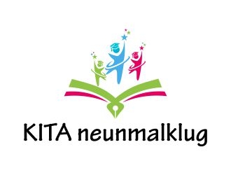 KITA neunmalklug logo design by N3V4