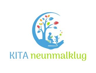 KITA neunmalklug logo design by N3V4