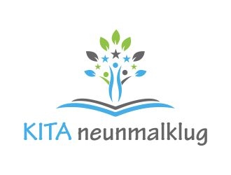 KITA neunmalklug logo design by N3V4