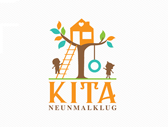 KITA neunmalklug logo design by Optimus