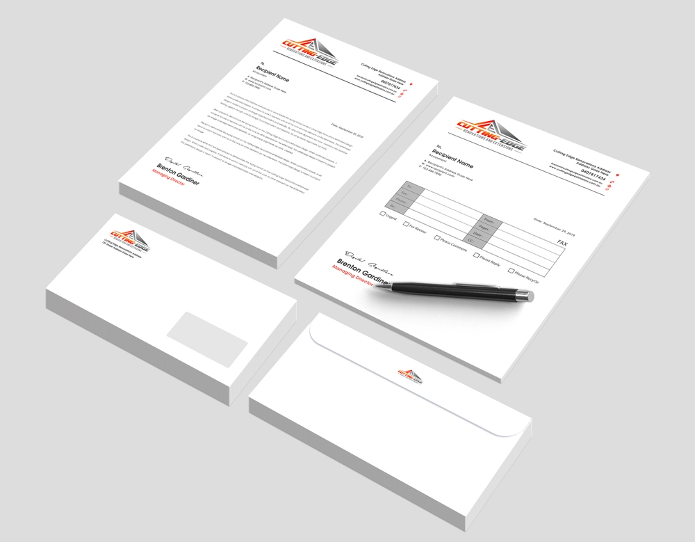 Cutting edge renovations Digital Design 48hourslogo