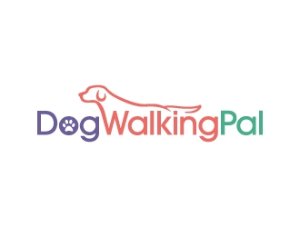Dog Walking Pal logo design by jaize