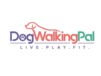 Dog Walking Pal logo design by jaize