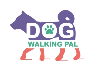 Dog Walking Pal logo design by design_brush