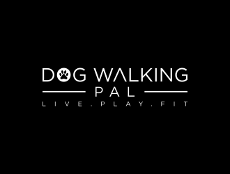 Dog Walking Pal logo design by Editor