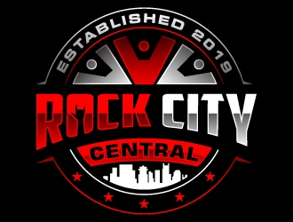 Rock City Central logo design by Suvendu