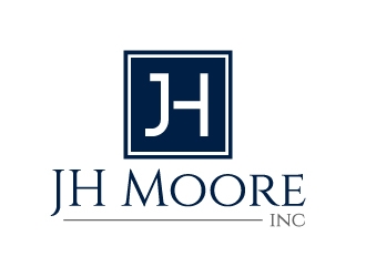 JH Moore Inc logo design by jaize