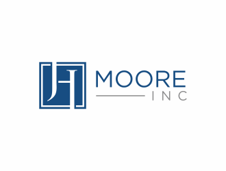 JH Moore Inc logo design by Editor