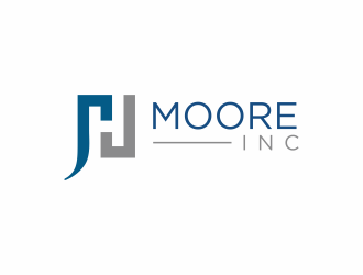 JH Moore Inc logo design by Editor