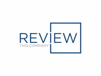 Review This Company logo design by Editor