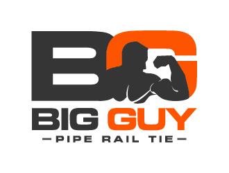 Big Guy Pipe Rail Tie  logo design by IanGAB