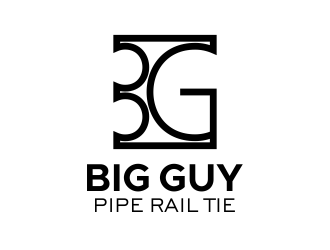 Big Guy Pipe Rail Tie  logo design by nandoxraf