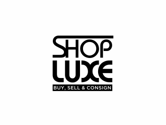 SHOP LUXE  logo design by Mahrein