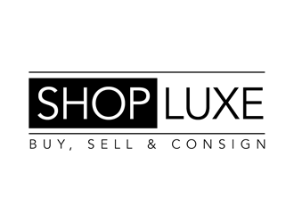 SHOP LUXE  logo design by kunejo