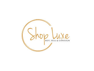 SHOP LUXE  logo design by Barkah