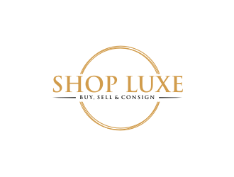 SHOP LUXE  logo design by Barkah