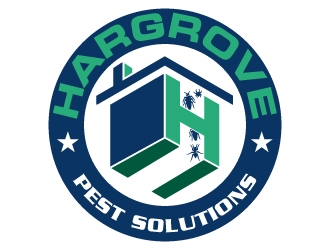 Hargrove Pest Solutions logo design by design_brush