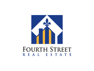 Fourth Street Real Estate logo design by Elegance24