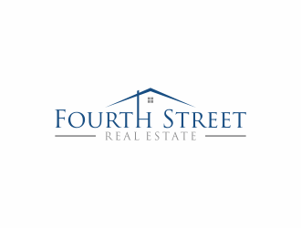 Fourth Street Real Estate logo design by Editor