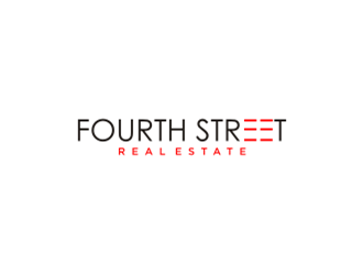 Fourth Street Real Estate logo design by sheilavalencia