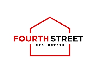 Fourth Street Real Estate logo design by excelentlogo