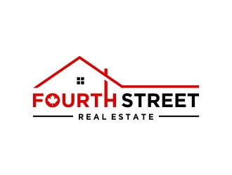 Fourth Street Real Estate logo design by excelentlogo